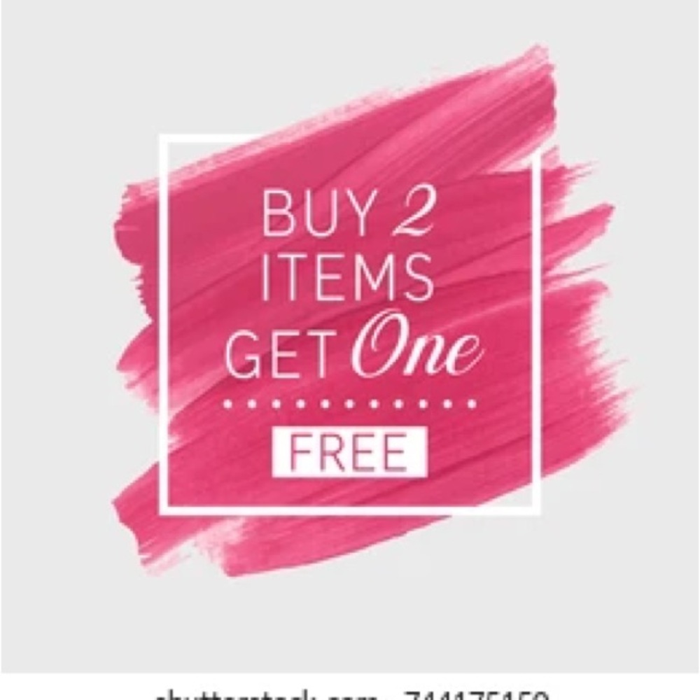 BUY 2 GET 1 FREE